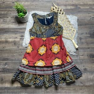 Rocha John Rocha High Waist Beaded Dress